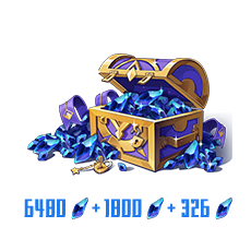6,480 Opals + 2,126 Bonus